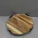 Deviled Egg Containers with Lid, 24 Holes Wooden Deviled Egg Platter Serving Tray Food Dish Containing Holder for Easter Christmas Home Kitchens Carrier Supply