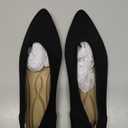 Women's Flats Shoes Pointed Toe Knit Ballet Comfortable Dressy Slip On Flat (8.5, Black)