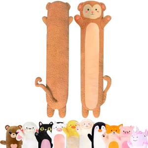 Cuddle Paws Monkey Stuffed Animal Body Pillow, Plush Toy, Small, 23 Inches