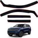 AUXKO in-Channel Rain Guards for Jeep Grand Cherokee 2011-2021