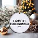 Therapist Ornament, ABA Therapist Gift, Future Therapist, Therapist Christmas, Behavior Therapist, Funny Therapist Gift (T4)