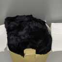 Krifey Black Faux Fur Blanket for Bed, 3D Marble Texture Soft Cozy Fuzzy Plush Thick Warm Blanket, Faux Rabbit Fleece, Christmas Birthday Gifts for Men Dad, Cool Black, 60x80in