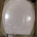 Bemis 500EC 063 Toilet Seat with Easy Clean & Change Hinges, 1 Pack Round, Venetian Pink