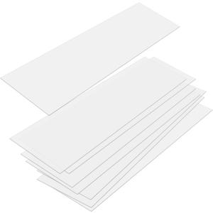 Klmnop Wire Shelf Liner 12" X 48", Heavy Duty Waterproof Shelf Liners for Wire Shelving, Clear Non Adhesive Shelves Mats for Kitchen, Pantry, Cabinet, Bathroom, Set of 8