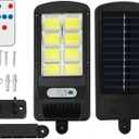 Solar Street Lights Outdoor Waterproof,Wide Angle Flood Light,Solar Parking Ligh, Commercial Parking Lot Lighting, Suitable for Streets, Courtyards, Parking Lots, Wide Angle