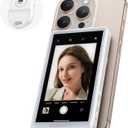 ESSGAER Magnetic Phone Vlog Selfie Monitor Screen, HD Display with Bluetooth Remote for Selfie Vlog Live Stream TikTok Compatible with iPhone & Android