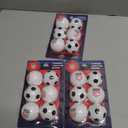 3 x Jacent U.S. Soccer Table Tennis Balls: Official Licensed Product, 6 Count, 40mm Ping Pong Balls w/Logo and Soccer Ball Designs, Recreation Quality for Practice and Pong Play