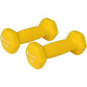 GYMENIST Pair of Dumbbells Set of 2 Soft Non Slip Grip Dumbbells Pair Covered with Neoprene