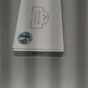 PARK YUN 28 Inch Long Straight Wig with Bangs for Women Ash Brown to Platinum Blonde Ombre Synthetic Wig Natural Layered Hair for Daily Use & Cosplay