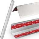 304 Stainless Steel Wall Corner Guard 2 x 2 x 48 inch, Pack of 10 Metal Wall Corner Protector with 90-Degree Angle for Wall Protection and Decoration (10)