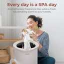 SereneLife Bucket Towel Warmers, White Large Towel Warmer for Spa and Bathroom, Luxury Towel Heater Gifts for Him & Her, Auto Shut-Off, Fits 2 large, Blankets, Bathrobes, PJ's