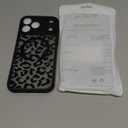 for iPhone 17 Pro Max Case Floral Flowers Design Translucent Phone Cover Soft TPU + Hard PC Anti-Scratch Shockproof Cute Magnetic Case for Women (Compatible with Magsafe)