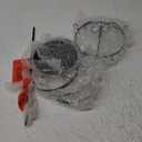 iDavosic.ly 6 Tier Metal Rotating Earring Holder Organizer, 264 Holes Large Stud Storage Display Stands Tree Rack, Adjustable Pierced Hoop Dangle Tower for Women, Black