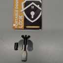 WINCHY Portable Door Lock Home Security Locker Hotel Locks for Travelers Travel Safety from Inside Bedroom Rooms Apartment Gifts Must Haves Essentials, Black