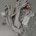 Nexillumi Permanent Outdoor Lights for House, 100ft Smart RGB LED Lights Outside with 16 Million DIY Colors, IP67 Waterproof Eternity Eaves Lighting for Christmas Halloween Holiday Daily Decorations