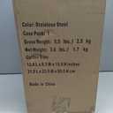 iTouchless 15 Liter / 4 Gal Sensor Bathroom Trash Can with Lid and AbsorbX Odor Filter, Stainless Steel Small Waste Basket, Includes Air Freshener Fragrance Pack, Home Office Bedroom Livingroom