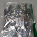 Christmas Berry Stems Artificial Pine Cones, 8Pcs Christmas Picks Spray Evergreen Artificial Pine Branches White Holly Spray Winter Holiday Floral Picks Wreath Picks for Xmas Tree Wreath Decor