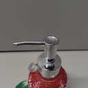 GreenDisplay Multicolor Christmas Ball Soap/Lotion Dispenser