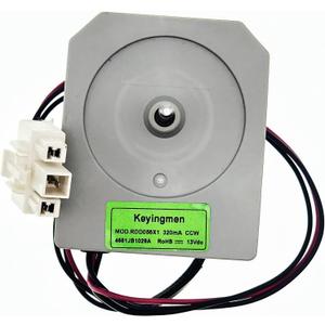 NEW 4681JB1029A Refrigerator Evaporator Fan Motor for LG Kenmore, Replaces EAU60694507 4681JB1017D 4681JB1017A AP4438221 DC 13V 3.2W 
