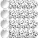12 Pcs Compact Mirrors, 2.76 Inch Disco Ball Compact Mirror Bulk, Vintage Round Pocket Mirror Mini Vanity Mirror Portable Travel Makeup Mirror for Purse, Glitter Cosmetic Mirror for Women Home Office