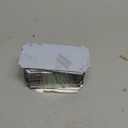 Therwen 30 Pcs Name Plates Laser Engraved Brushed Stainless Steel Plate Personalized Plaque Blank Custom Name Tag Frame Label with Adhesive Backing(Black, 4''x 2'', Notched Corner)