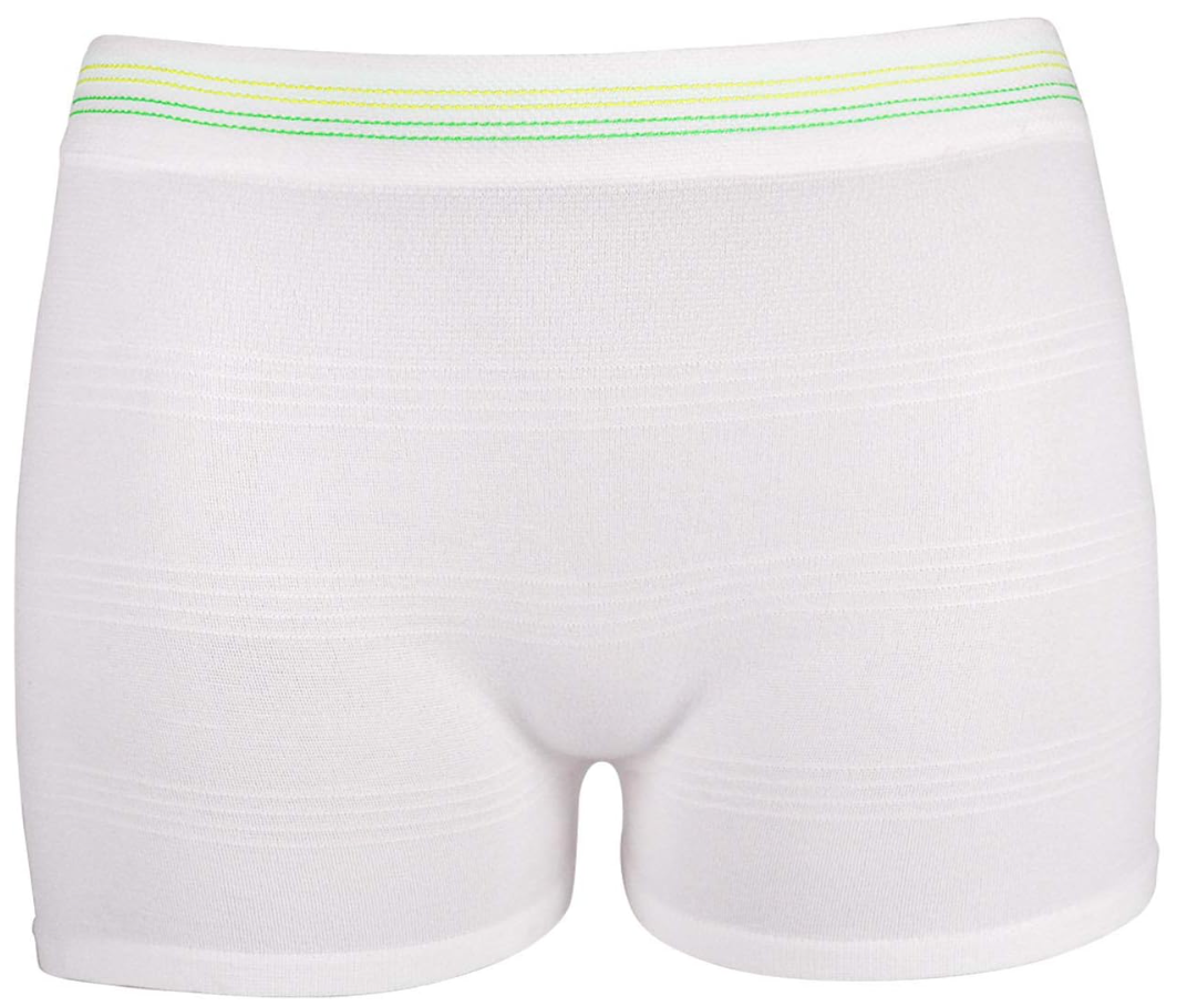 12 Pack Mesh Underwear Postpartum Must Have Hospital Provide Washable Breathable Undies for Delivery, Surgical,Traveling (L/XL(1339 in)) White