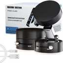 Phone Mount Pro, Foldable Portable Vacuum Magnetic Cell Phone Holder (Black)