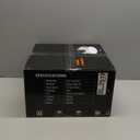 Fitop Bathroom Exhaust Fan with Light, 130 CFM 47W Ceiling Mount Shower Ventilation Exhaust Fan, 1.5 Sones Bathroom Vent Fan with Light, 1100LM LED Light 3000K/4000K/5000K (Silver)