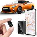Mini GPS Tracker for Vehicles,Portable Real Time Magnetic GPS Tracking Device for Car, Full Global Coverage Location Tracker for Kids,Trucks/Person,No Subscription Required/No Monthly Fee