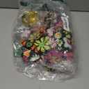 Haysandy 70s 80s Women Hippie Costume Set Disco Outfit Peace Sign Earring Necklace Headband Dress for Women Halloween (X-Large)