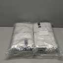 VENO 10 Pack Moving Bags and Large Christmas Decoration Storage Bins with lids. Alternative to Moving Boxes, Packing Supplies for College. Heavy Duty Totes (Clear, 10 Pack)