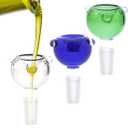 3Pack Large Glass Funnel Multipurpose Liquid & Powder Transfer Tool for Kitchen, Lab & DIY Projects