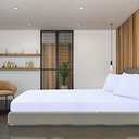 Oakias Twin Fitted Sheets White – Pack of 2 Bottom Sheets – Soft Brushed Microfiber Elastic Sheets for Bed – Shrinkage & Fade Resistant Sheets – Machine Washable