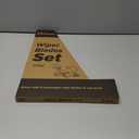 OEM Quality Windshield Wiper Blades, 18 and 18 DSV Standard Car Wiper Blades With Universal U/J Hook Only, Automotive Replacement Wiper Blades for my Car, Water Repellency Wiper Blade, Pack of 2