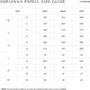 Adrianna Papell Womens Solid Midi Dress 18