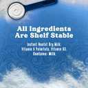 Swiss Miss Shelf Stable Nonfat Dry Powdered Milk, Hot Cocoa Bar Supplies, 45.43 oz. Canister  Fortified with Vitamins A and D, Excellent Source of Calcium (EXP 02/11/26)