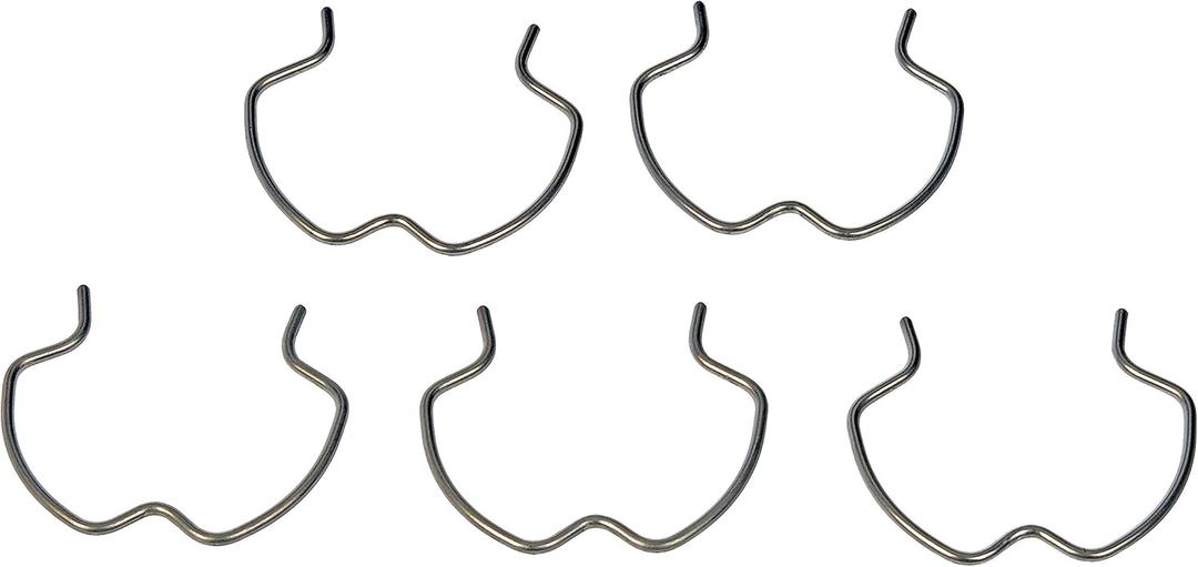 Dorman 800-807 Engine Coolant Hose Clip Compatible with Select Ford/Lincoln Models, 5 Pack