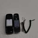 AT&T TRIMLINE 213-11 Corded Home Phone with Extra Big Buttons & Visual Ringer. No AC Power Required, Improved Easy-wall-mount, Lighted Keypad, 10 Speed Dial Keys, Volume Control,Senior Friendly. BLACK