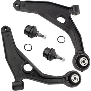 4Pcs Front Suspension Kit Lower Control Arm & Ball Joint Fit For Chrysler 200 2011-2014, For Chrysler Sebring 2007-2010, For Dodge Avenger 2008-2014, Journey 2009-2015 K641333 K641334 K500120