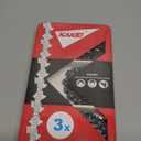 KAKEI Stihl Chainsaw Chain 12 Inch 3/8" LP Pitch .043" Gauge 44 Drive Links- 61PMM3 44 Fits STIHL HT101 Pole Saw, ECHO PPF-210/225/280/2620, PPT-260/266-36100050044, 90PX44CQ, R44 (3 Chains)
