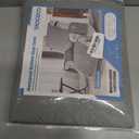 TAOCOCO Non-Slip Recliner Chair Cover Sofa Slipcover, Pet Cover with Elastic Straps, Washable Reclining Furniture Protector (23'' Small, Light Gray) (1 Seater 23'')