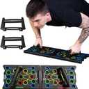 Push Up Board 9 in 1 Multi-function Foldable Push Up Bar Exercise Training Equipment for Home Workout Push Up Stand Portable Home Gym Workout Equipment