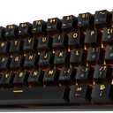 RK ROYAL KLUDGE RK61 Wireless 60% Triple Mode BT5.0/2.4G/USB-C Mechanical Keyboard, 61 Keys Wireless Mechanical Keyboard, Compact Gaming Keyboard with Software (Hot Swappable Blue Switch, Black)