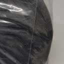 Waterproof Shoe Covers, Reusable & Foldable Rain Boot Shoe Cover with Zipper, Non-Slip, Reflector, Men Women Rain Gear, Black (XX-Large)