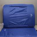 Sportneer Stadium Seat for Bleachers with Back Support, Bleacher Seat with Backrest and Wide Padded Cushion Stadium Chair with Armrests 6 Reclining Positions for Sport Events Camping Parks Concerts