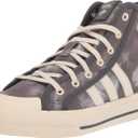 adidas Originals Unisex-Child Nizza Hi Rf Skate Shoe (6 Big Kid, Off White/White/Chalk White)