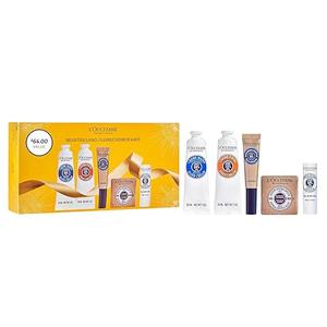 L’Occitane Shea Butter Classics Holiday Gift Set, Soothing, Nourishing & Hydrating Daily Essentials, TravelSized Minis, Skincare, Lip & Body Care