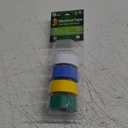 Duck 280303 Electrical Tape 3/4-Inch x 12 ft 1-Inch Core Assorted 4/Pack
