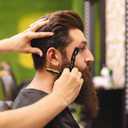 Professional Straight Edge Barber Razor  60 Single/30 Double-Sided Stainless Steel Blades for Men & Women, with Leather Case (Gold)