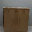 Lumizone Portable Toilet Chair for Elderly Adjustable Bedside Commode with Armrests & Sliding -Level Height Odor-Proof Double Lid Non-Slip Feet Supports 220 lbs, Lightweight for Home/Travel